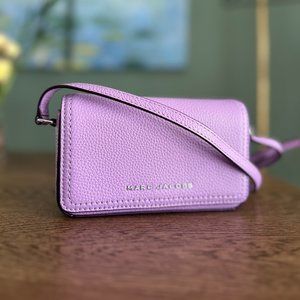 NEW! Marc Jacobs Groove Leather mini bag, purple orchid